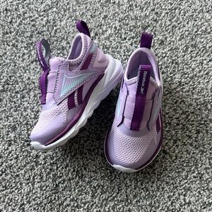 Reebok Kids' Slip-On Sneakers — Lavender and Purple